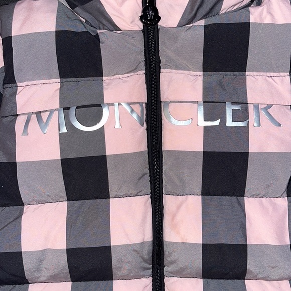 Moncler Avila Jacket - Toddler Size 3 - Pink & Black - Picture 2 of 9